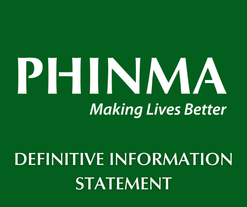 PHINMA Corporation Definitive Information Statement 2021 – PHINMA ...