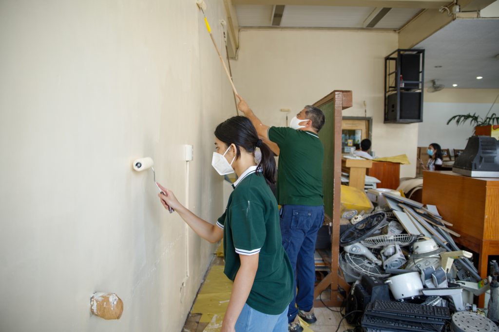 Father and daughter volunteers for BE2